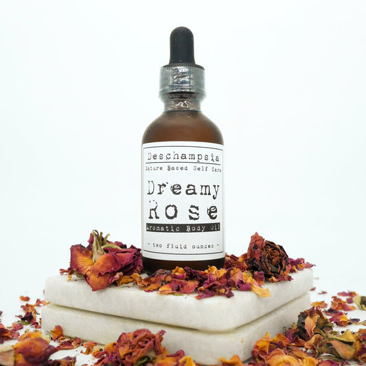 Dreamy Rose Aromatic Body Oil - Deschampsia - Nature Based Self Care