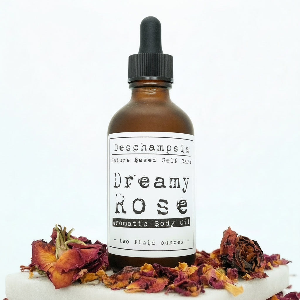 Dreamy Rose Aromatic Body Oil - Deschampsia - Nature Based Self Care