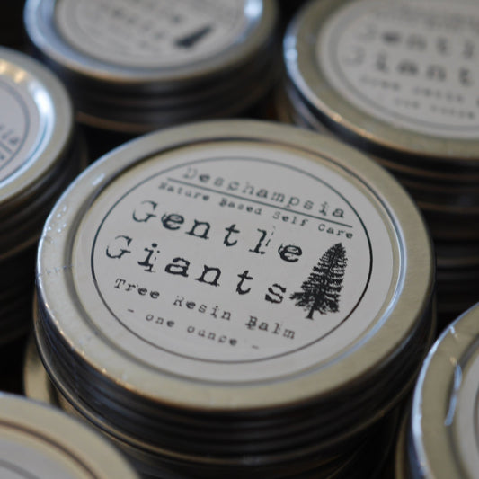 Gentle Giants Tree Resin Balm - Deschampsia - Nature Based Self Care