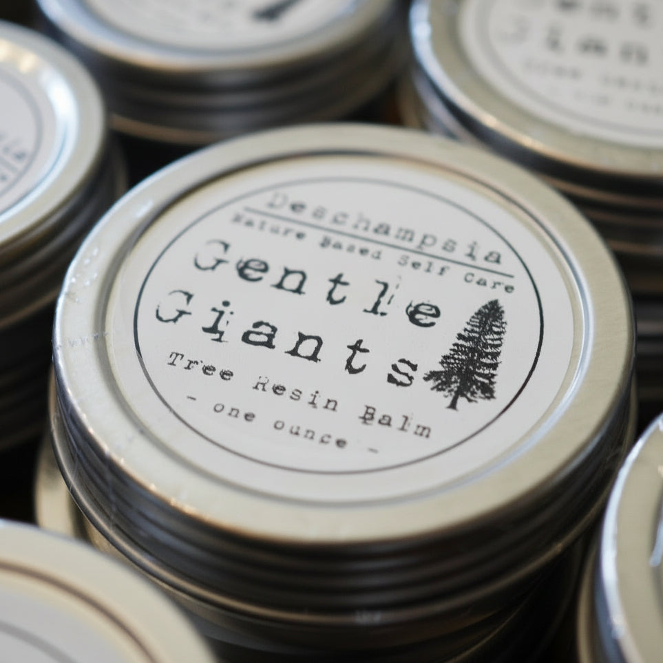 Gentle Giants Tree Resin Balm - Deschampsia - Nature Based Self Care