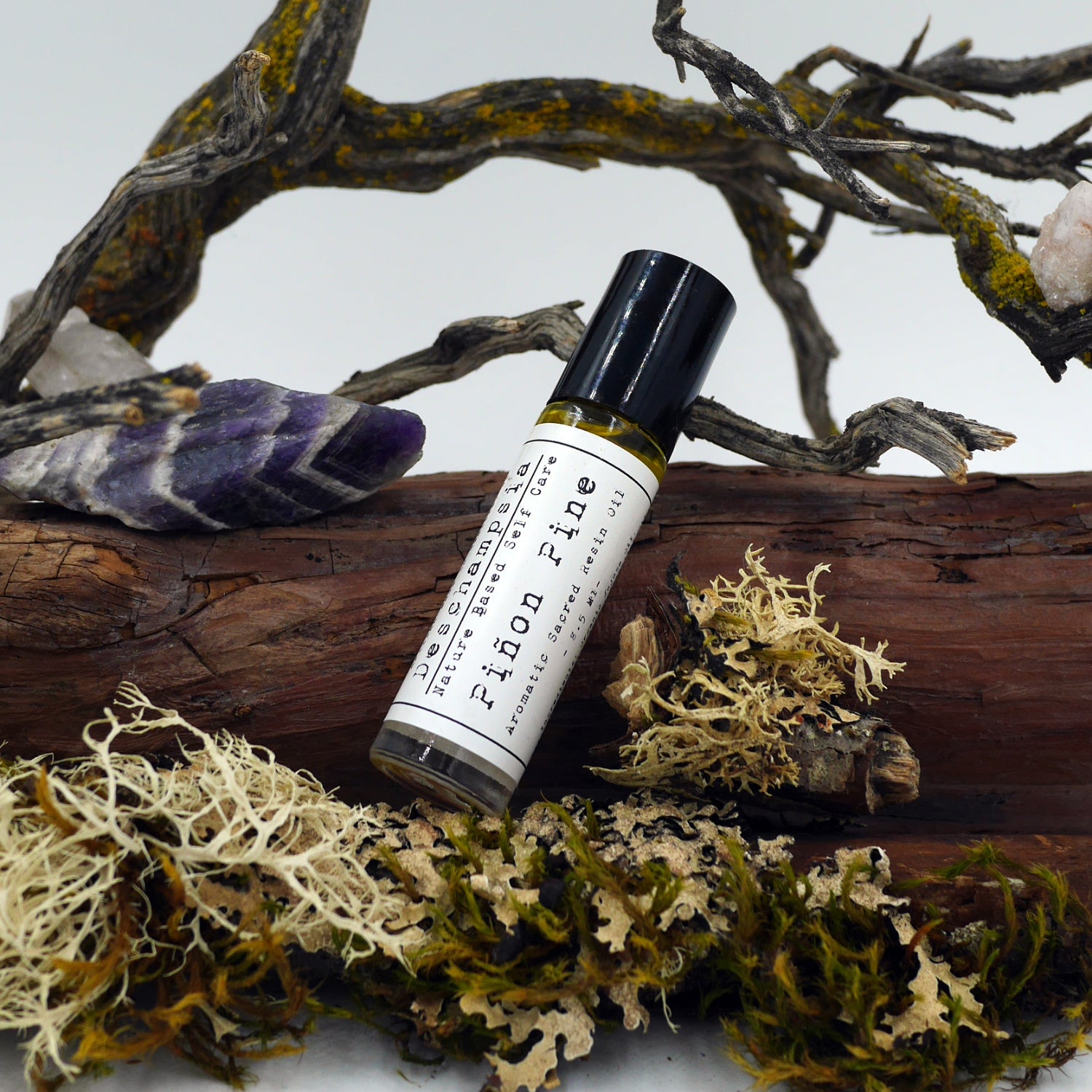 piñon pine perfume oil Perfume OIl sacred aromatic tree resin oils roll on perfume deschampsia