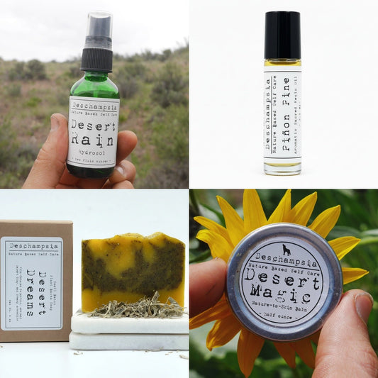 High Desert Scent and Skin Set - Deschampsia - Nature Based Self Care