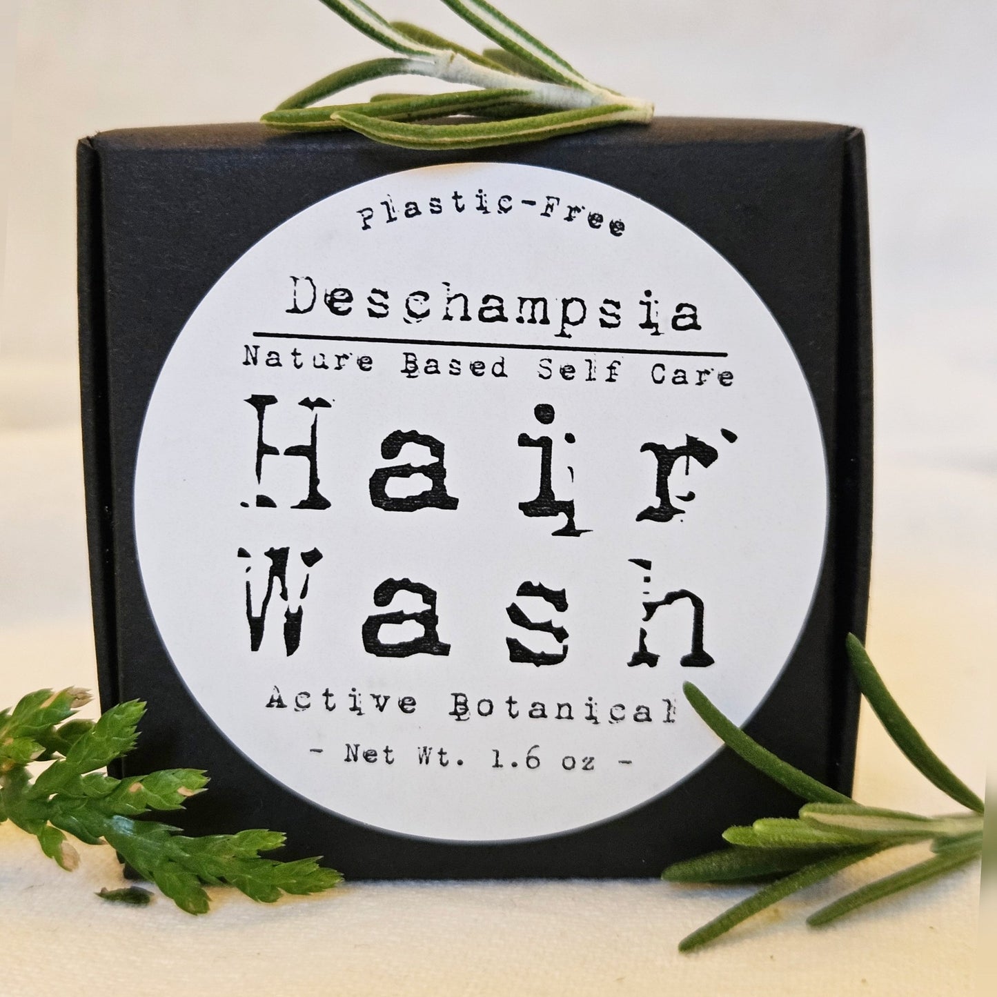 Active Botanical Hair Wash Bar - Deschampsia - Nature Based Self Care
