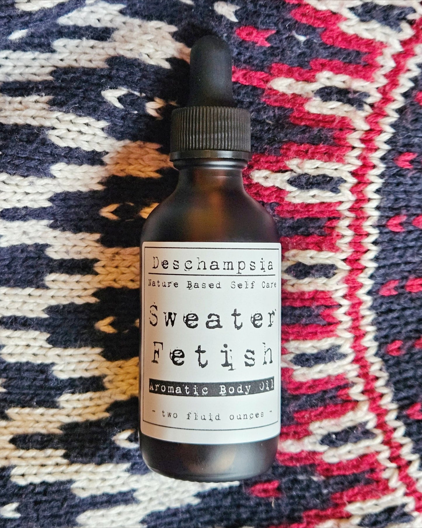 Sweater Fetish Aromatic Body Oil **Seasonal Limited Release - Deschampsia - Nature Based Self Care